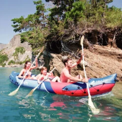 KAYAK SEVYLOR TAHITI PLUS 3 PLACES -Paddle Wave Soldes kayak sevylor tahiti plus 3 places 4