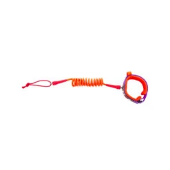 LEASH BODY BOARD HOWZIT ORANGE/VIOLET -Paddle Wave Soldes leash body board howzit orange violet 4