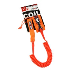 LEASH DE SUP HOWZIT COIL ORANGE -Paddle Wave Soldes leash de sup howzit coil orange 6
