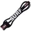 LEASH SURF HOWZIT NOIR DIAMETRE 6MM -Paddle Wave Soldes leash surf howzit noir diametre 6mm