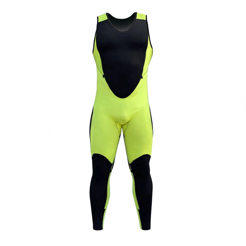 Longjohn Néoprène 1.5mm FLEXFORCE Noir Gris VAIKOBI 8 Longjohn Néoprène 1.5mm FLEXFORCE Noir Gris VAIKOBI – Image 6