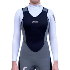 Longjohn Néoprène 3mm FLEXFORCE Noir Gris VAIKOBI -Paddle Wave Soldes longjohn neoprene 3mm flexforce noir gris vaikobi 4