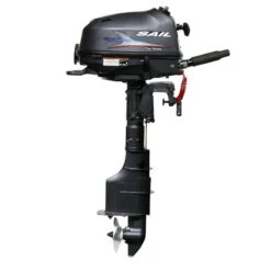 Moteur Hors-bord 4 Temps - 6 Cv - Arbre Long - Sail -Paddle Wave Soldes moteur hors bord 4 temps 6 cv arbre long sail 1