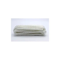 PACK AMARRAGE POLYESTER 3 TORONS BLANC 16mm X 10m -Paddle Wave Soldes pack amarrage polyester 3 torons blanc 16mm x 10m 1