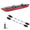 PACK KAYAK GUMOTEX THAYA 2 PLACES CONVERTIBLE ROUGE -Paddle Wave Soldes pack kayak gumotex thaya 2 places convertible rouge