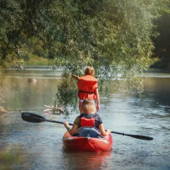 PACK KAYAK GUMOTEX THAYA 2 PLACES CONVERTIBLE ROUGE -Paddle Wave Soldes pack kayak gumotex thaya 2 places convertible rouge 4