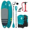 PADDLE FANATIC FLY AIR 9.8 PREMIUM GONFLABLE + PAGAIE CARBONE C35 COMPLET -Paddle Wave Soldes paddle fanatic fly air 98 premium 2022 gonflable pagaie carbone c35 complet