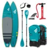 PADDLE FANATIC RAY AIR 12.6x32 PREMIUM GONFLABLE + PAGAIE CARBONE C35 COMPLET -Paddle Wave Soldes paddle fanatic ray air 126x32 premium 2022 gonflable pagaie carbone c35 complet