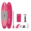 PADDLE GONFLABLE AQUA MARINA CORAL 10.2 RASPBERRY 2023 -Paddle Wave Soldes paddle gonflable aqua marina coral 102 raspberry 2023