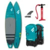 PADDLE GONFLABLE FANATIC RAY AIR 13.6 PREMIUM SAC + POMPE -Paddle Wave Soldes paddle gonflable fanatic ray air 136 premium sac pompe