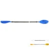 PAGAIE KAYAK AQUADESIGN ATTAK 4 PARTIES 220CM Bleu 1 PAGAIE KAYAK AQUADESIGN ATTAK 4 PARTIES 220CM Bleu -Paddle Wave Soldes pagaie kayak aquadesign attak 4 parties 220cm bleu