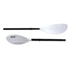 PAGAIE ROTOMOD ALUMINIUM TENDANCE BLANCHE 2 PARTIES -Paddle Wave Soldes pagaie rotomod aluminium tendance blanche 2 parties 1