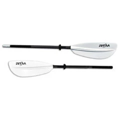 PAGAIE ROTOMOD FIBRE ELEGANCE BLANCHE 2 PARTIES 220 CM -Paddle Wave Soldes pagaie rotomod fibre elegance blanche 2 parties 220 cm 2