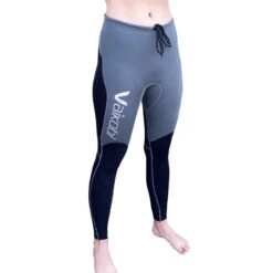 Pantalon Néoprène 1.5mm FLEXFORCE Noir Gris VAIKOBI -Paddle Wave Soldes pantalon neoprene 15mm flexforce noir gris vaikobi 5