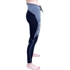 Pantalon Néoprène 1.5mm FLEXFORCE Noir Gris VAIKOBI -Paddle Wave Soldes pantalon neoprene 15mm flexforce noir gris vaikobi 6