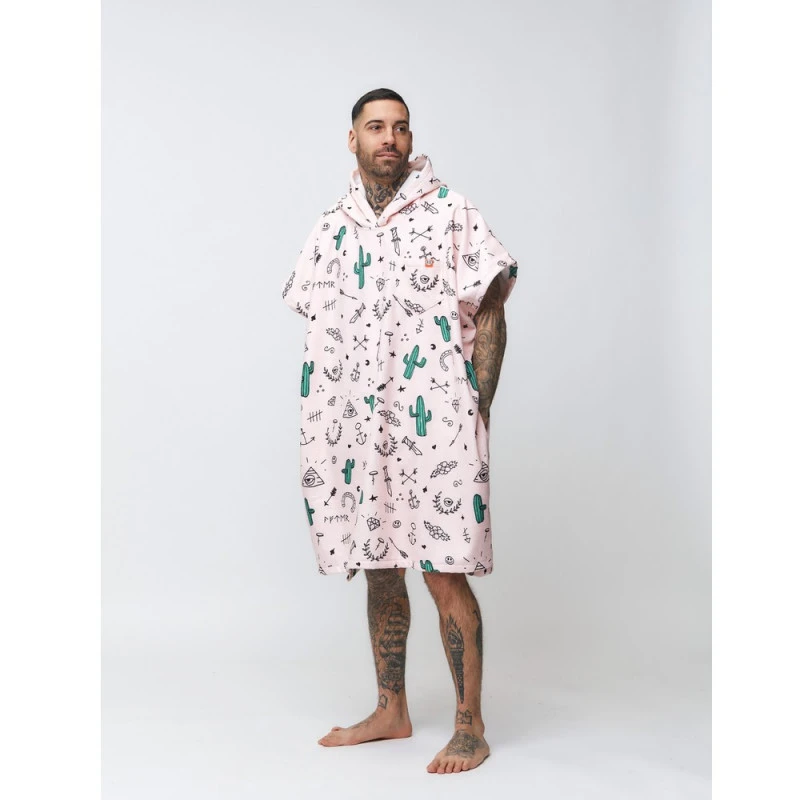 PONCHO AFTER HYPE PALE PINK 5 PONCHO AFTER HYPE PALE PINK – Image 3