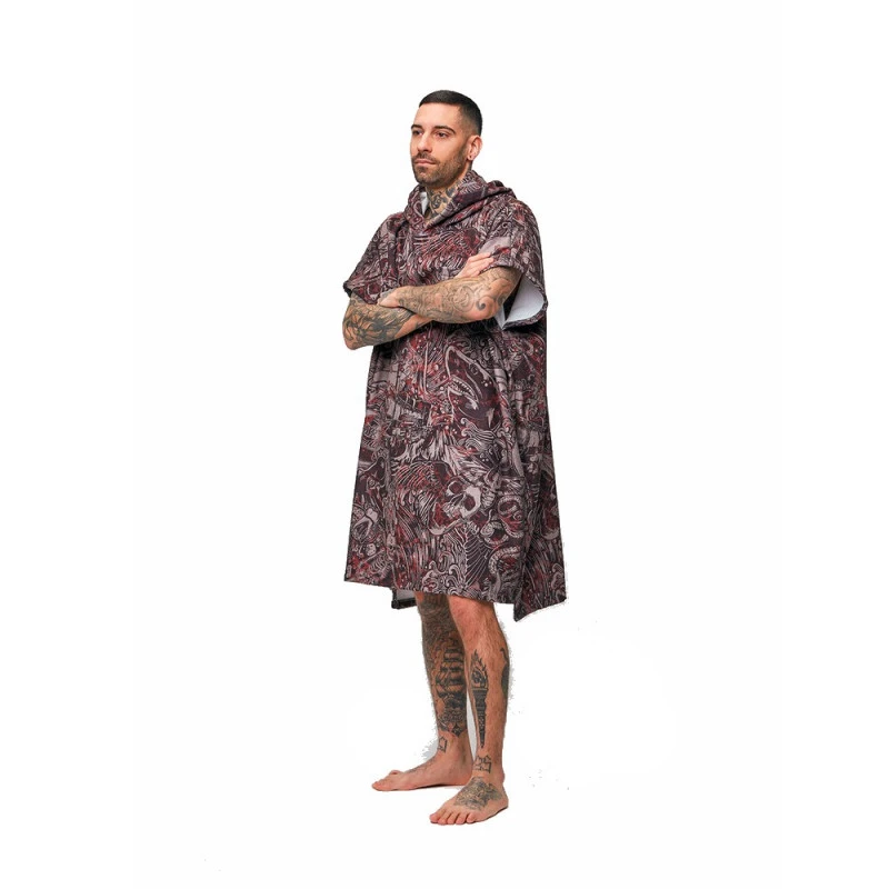 PONCHO AFTER NIGHTMARE BLACK 3 PONCHO AFTER NIGHTMARE BLACK