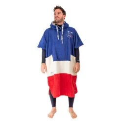 All-In PONCHO ALL IN V COUNTRIES BLEU/BLANC/ROUGE -Paddle Wave Soldes poncho all in v countries bleu blanc rouge 1
