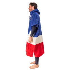 All-In PONCHO ALL IN V COUNTRIES BLEU/BLANC/ROUGE -Paddle Wave Soldes poncho all in v countries bleu blanc rouge 2