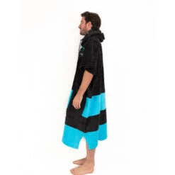 All-In PONCHO ALL IN V FLASH BLEU/NOIR -Paddle Wave Soldes poncho all in v flash bleu noir 2
