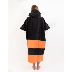 All-In PONCHO ALL IN V FLASH CORAIL/NOIR -Paddle Wave Soldes poncho all in v flash corail noir 3