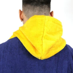 Poncho Howzit Bleu/jaune -Paddle Wave Soldes poncho howzit bleu jaune 2
