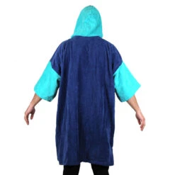 Poncho Howzit Bleu/vert TU 14 Poncho Howzit Bleu/vert TU -Paddle Wave Soldes poncho howzit bleu vert tu 2
