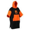 Poncho Howzit Noir/orange -Paddle Wave Soldes poncho howzit noir orange