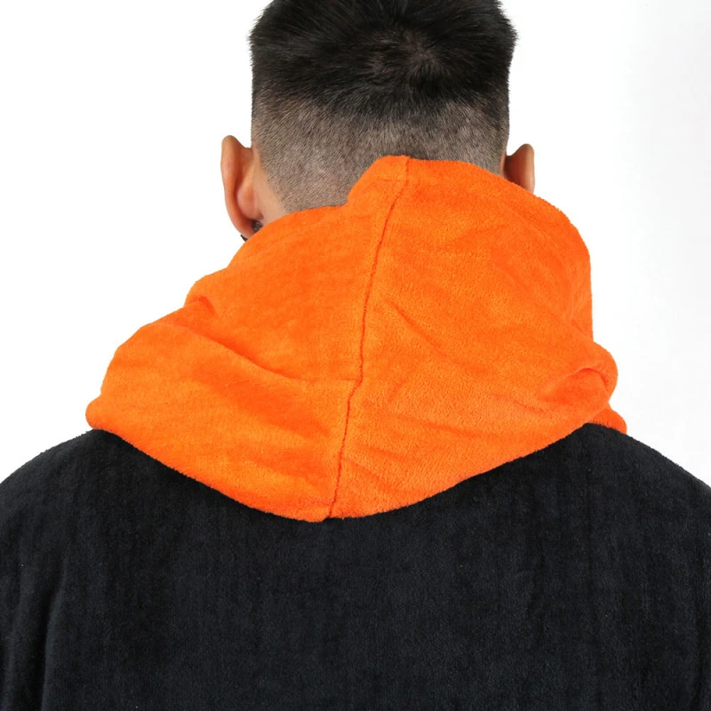 Poncho Howzit Noir/orange 9 Poncho Howzit Noir/orange – Image 7