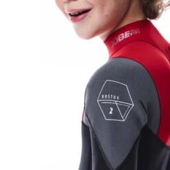 SHORTY JOBE BOSTON 2MM ENFANT BACKZIP ROUGE M 12 SHORTY JOBE BOSTON 2MM ENFANT BACKZIP ROUGE M -Paddle Wave Soldes shorty jobe boston 2mm enfant backzip rouge m 3