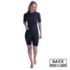 SHORTY JOBE SAVANNAH 2MM POUR FEMME BACKZIP NOIR ROSE 1 SHORTY JOBE SAVANNAH 2MM POUR FEMME BACKZIP NOIR ROSE -Paddle Wave Soldes shorty jobe savannah 2mm pour femme backzip noir rose