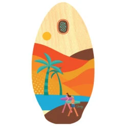 SKIMBOARD SKIM ONE WOOD LANIKAI 41 5 SKIMBOARD SKIM ONE WOOD LANIKAI 41 -Paddle Wave Soldes skimboard skim one wood lanikai 41 1