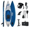 SUP KAYAK GONFLABLE AQUA MARINA PURE AIR 11.0 HYBRID 2023 -Paddle Wave Soldes sup kayak gonflable aqua marina pure air 110 hybrid 2022
