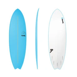 SURF TORQ FISH SOFT BLEU 6.10 -Paddle Wave Soldes surf torq fish soft bleu 610 1