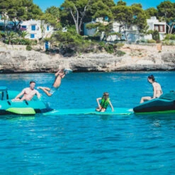 TAPIS FLOTTANT JOBE MANTA -Paddle Wave Soldes tapis flottant jobe manta 2