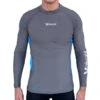 Top ML VCOLD BASE Sous Couche Thermique Gris Bleu VAIKOBI -Paddle Wave Soldes top ml vcold base sous couche thermique gris bleu vaikobi