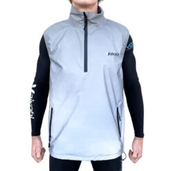 Veste 1/2 Zip Vdry Gris Refléchissant VAIKOBI -Paddle Wave Soldes veste 1 2 zip vdry gris reflechissant vaikobi 1