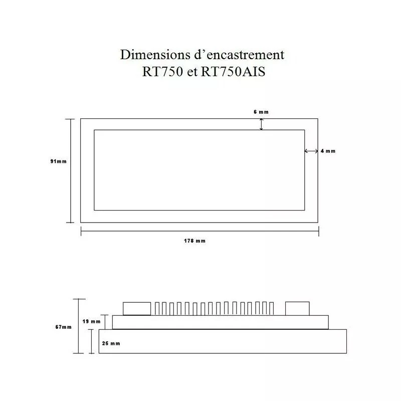 VHF Fixe RT750 V2 AIS Avec Antenne GPS Intégré - NAVICOM 5 VHF Fixe RT750 V2 AIS Avec Antenne GPS Intégré - NAVICOM – Image 3