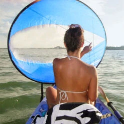 VOILE POUR KAYAK UNIVERSELLE -Paddle Wave Soldes voile pour kayak universelle 3